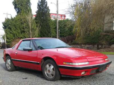 red 1988 buick reatta coupe