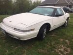 white 1990 buick reatta coupe