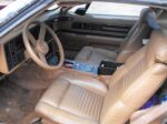 1989 red buick reatta parts car interior