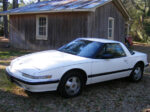 1989 white buick reatta coupe